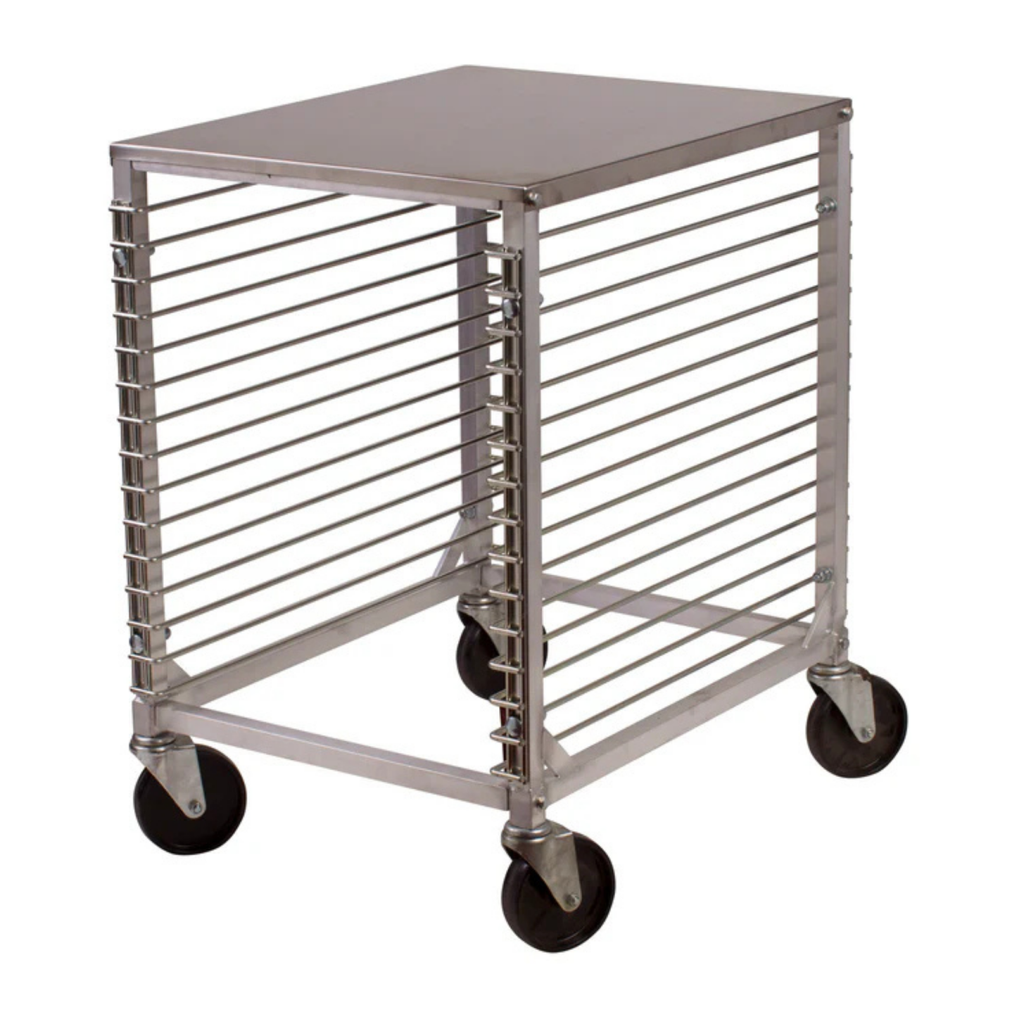 Winco 15 Tier Front-Loading Aluminum Pan Rack with Wire Slides - ALRK-15
