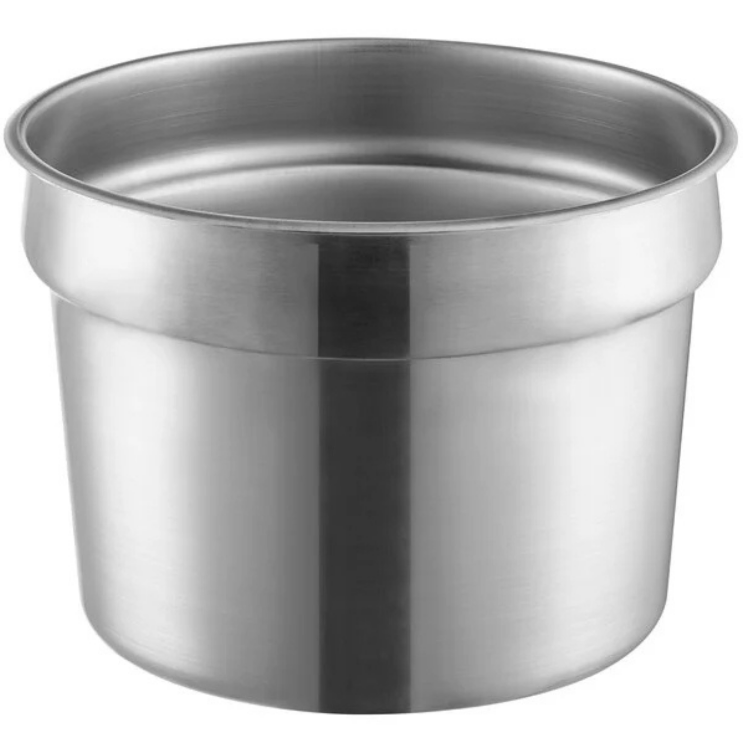Recipiente Vollrath de inserción, redondo, de 11 qt, de acero inoxidable - 78204
