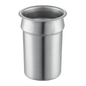Recipiente Vollrath redondo de 2 1/2 cuartos de galón - Acero inoxidable - 78154
