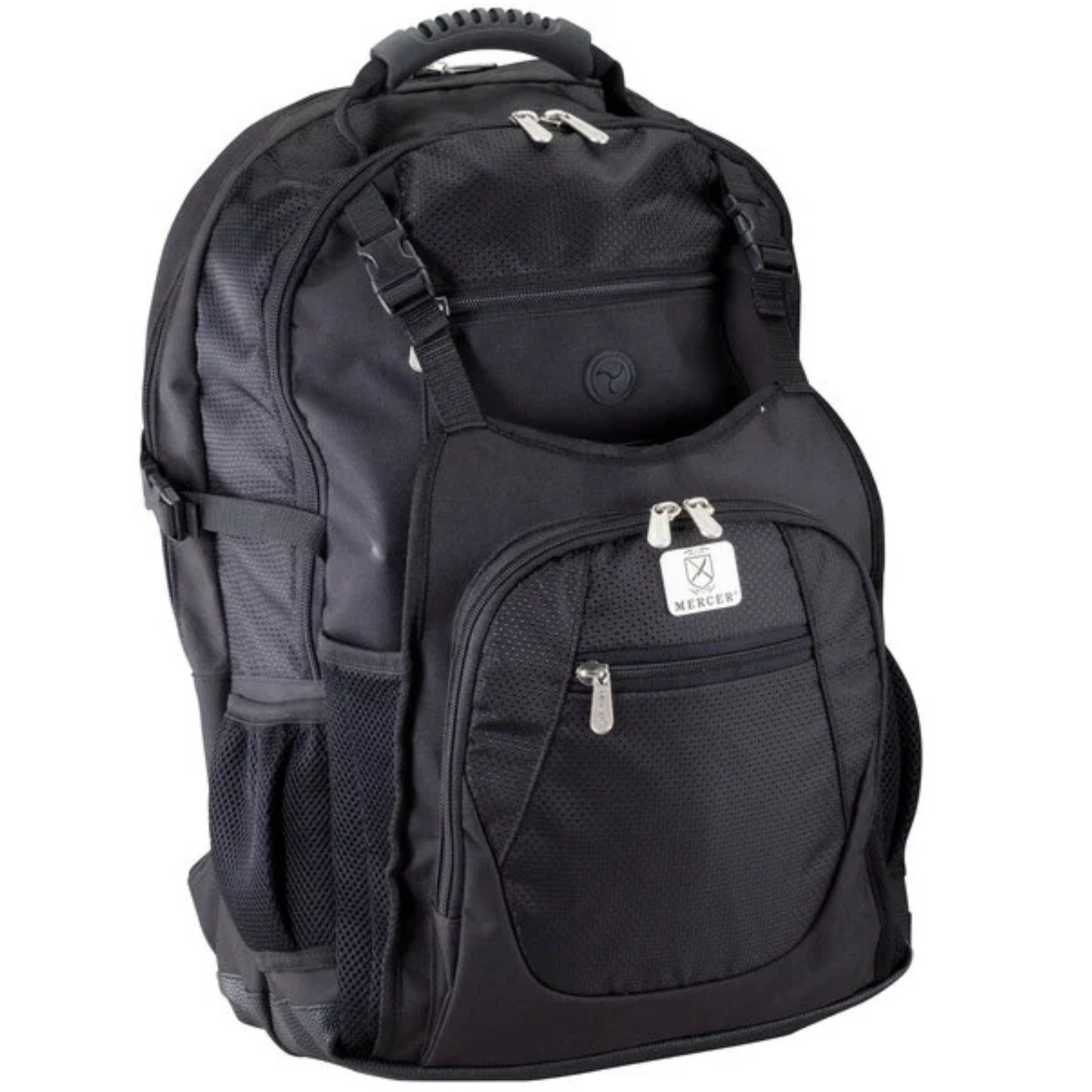 Mochila y estuche para navajas Mercer, (3) compartimentos principales: (1) para estuche de 11 navajas de bolsillo - M30600M