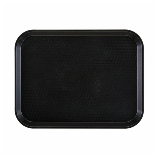 Bandeja de comida rápida Cambro, negra, 25 x 35 cm - 1014FF-110