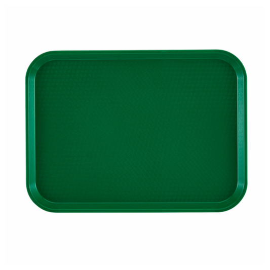 Cambro Fast Food Tray Green  10"X14" - 1014FF-119