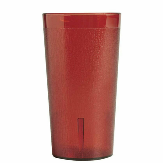 Vaso Cambro de plástico rojo de 12 oz (paquete de 12) - 1200PSW12-156