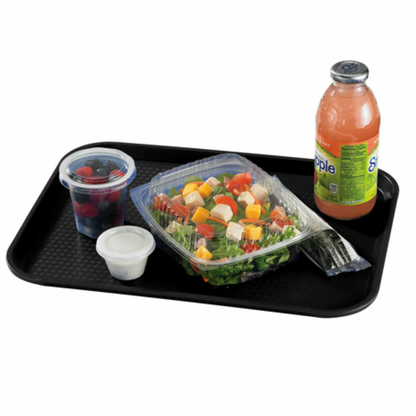Bandeja de comida rápida Cambro, negra, 30 x 40 cm - 1216FF-110