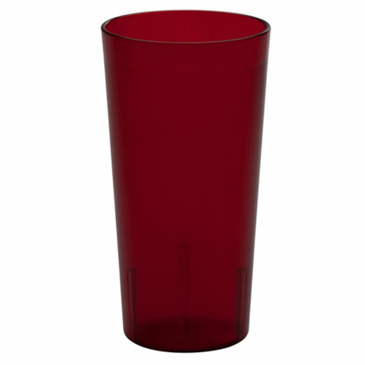 Cambro 玻璃杯 22盎司 红色塑料 - PK12 - CAM2000PSW12-156 