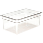 Cambro Camwear® Food Pan Full Size 8" Deep Clear Polycarbonate - 18CW-135