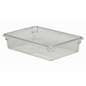 Caja para almacenar alimentos Cambro, de polietileno transparente, 45,7 x 66 x 15,2 cm - 18266CW135