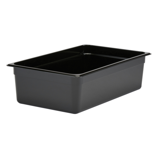 Cambro Camwear® Cold Food Pan Full Size 6" Deep Black - 16CW110