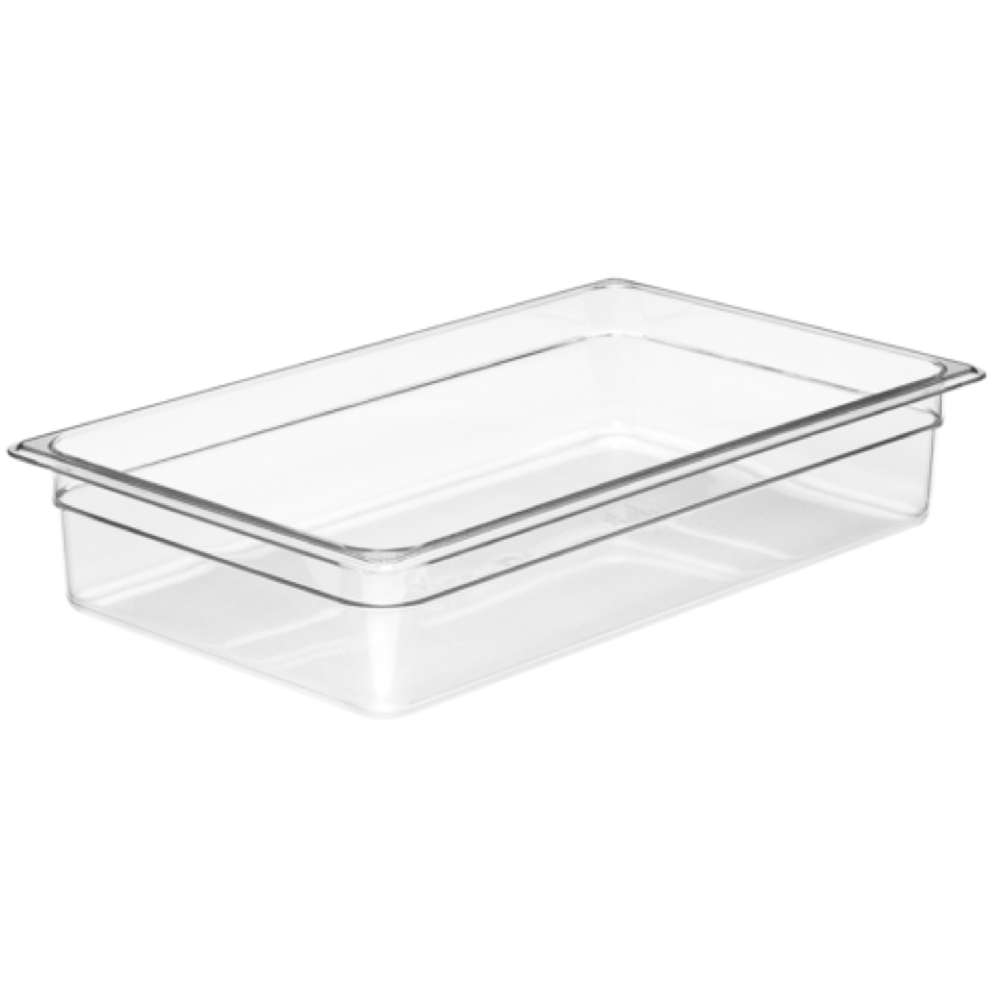 Cambro Camwear® Cold Food Pan Full Size 4" Deep Clear - 14CW-135