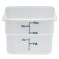 Cambro CamSquare® Food Storage Container 12 Quart White - 12SFSP148