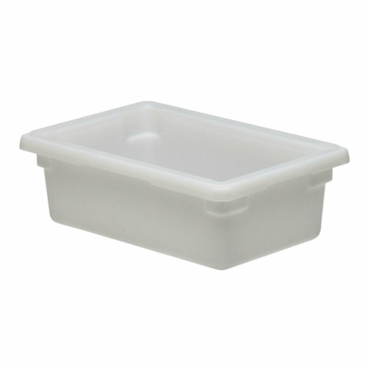 Cambro Food Storage Box Poly White 12" × 18" × 6" - 12186P148