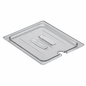 Tapa para recipiente Cambro, tamaño mediano, con muescas y asa, transparente - 20CWCHN135