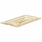 Cambro H-Pan™ High Heat Cover 1/3 Size Notched with Handle - 30HPCHN150