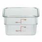 Cambro CamSquare® Food Storage Container 2 Quart Clear - 2SFSCW-135