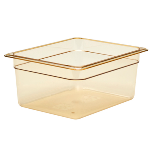 Cambro H-Pan™ Food Pan 1/2 Size 6" Deep High-Temp Amber - 26HP150
