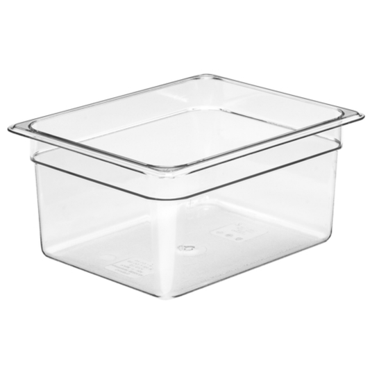 Cambro Camwear® Cold Food Pan 1/2 Size 6" Deep Clear - 26CW-135