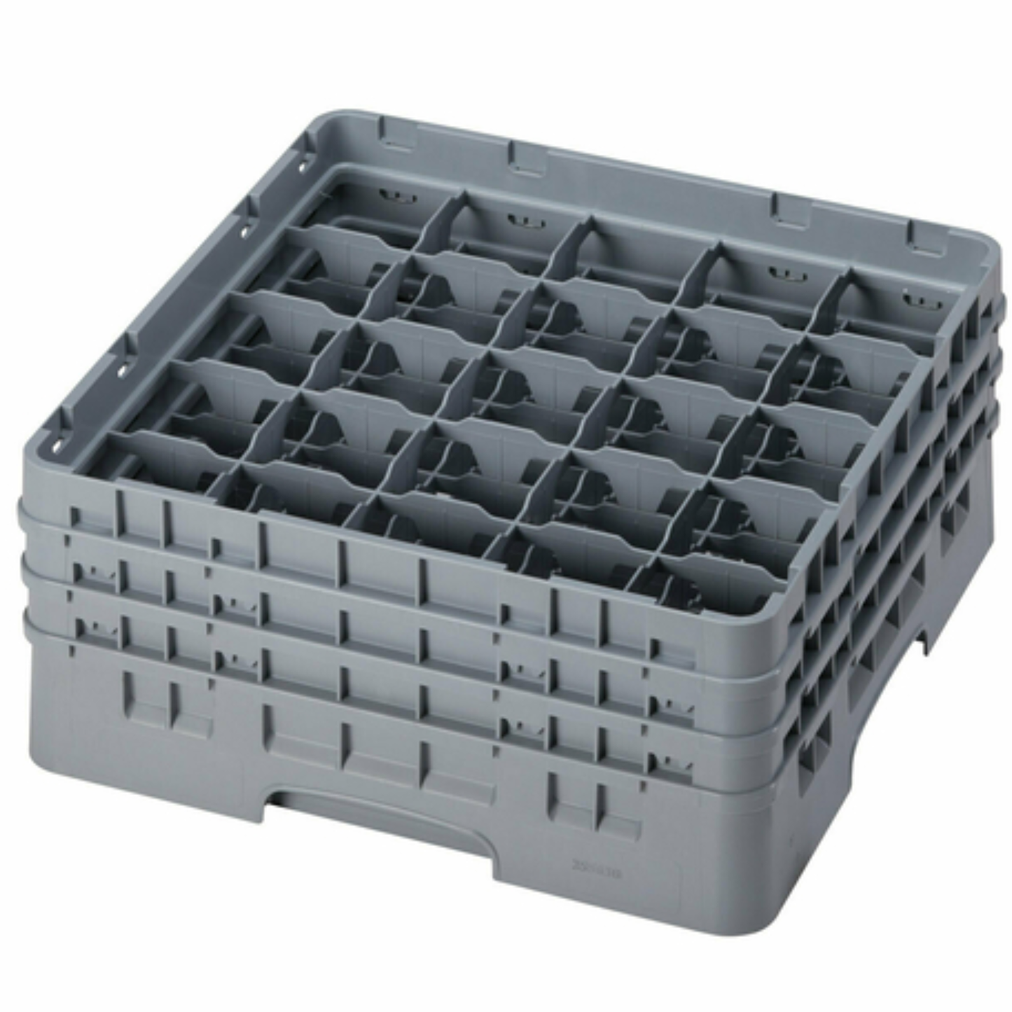 Estante para vasos Cambro, 25 compartimentos con 3 extensores, 3 1/2" de diámetro x 6 7/8" - 25S638151