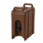 Cambro Beverage Dispenser, Plastic 2.5 Gal Dark Brown- 250LCD131