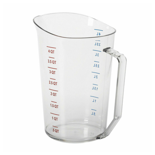 Cambro Measuring Cup, Plastic 1 Gallon - 400MCCW135