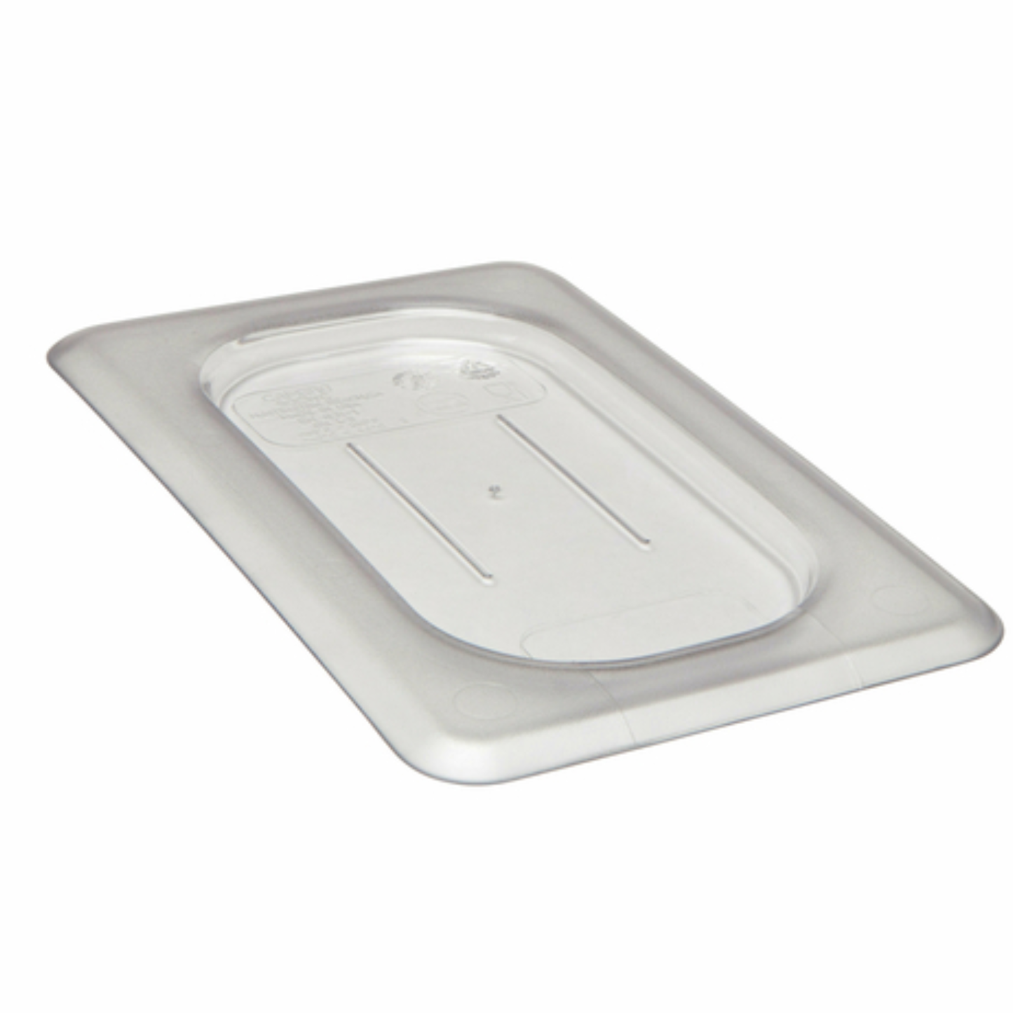 Cambro Food Pan Cover 1/9 Size Flat Clear - 90CWC-135