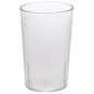 Vaso Cambro de plástico transparente de 8 oz - Paquete de 12 - CAM800PSW12-152
