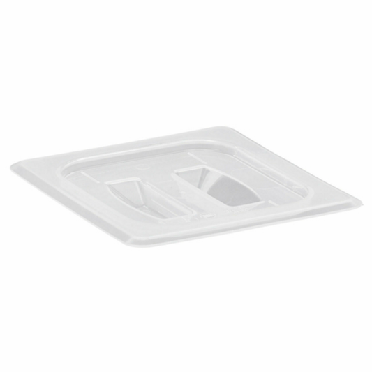 Cambro Food Pan Cover 1/6 Size with Handle Translucent - 60PPCH190