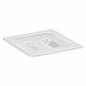 Tapa para sartén Cambro, 1/6" con asa, translúcida - 60PPCH190
