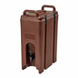 Cambro Camtainer® Beverage Dispenser 4.75 Gallon Dark Brown - 500LCD131