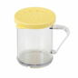 Cambro Dredge, Clear Shaker Yellow Cheese Lid 10 oz - 96SKRC-135