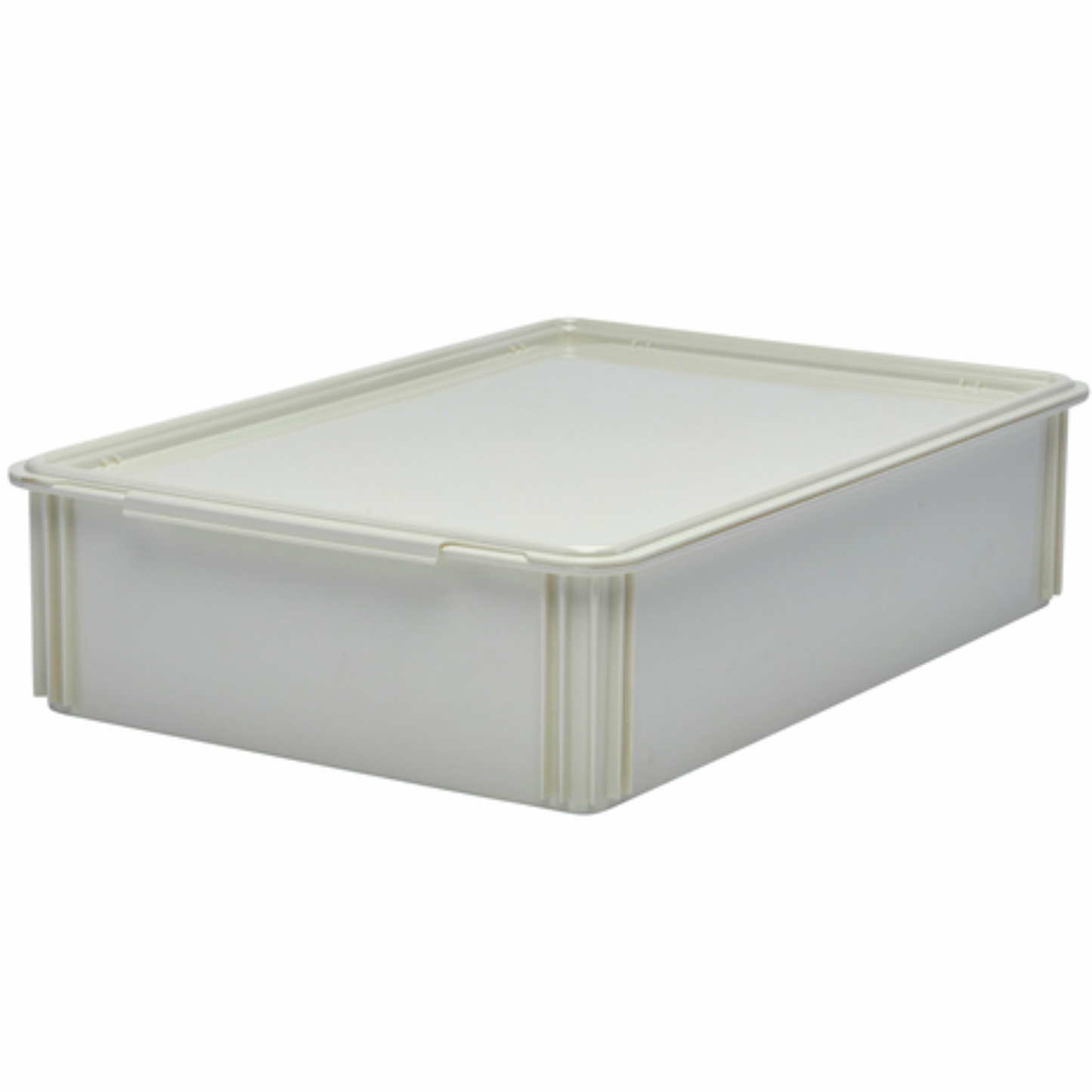 Caja para masa de pizza Cambro, 45,7 x 66 x 15,2 cm - Blanca - DB18266CW148