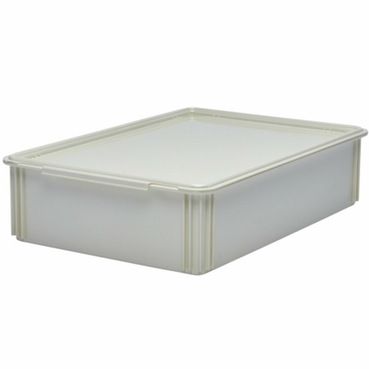 Cambro 披萨面团盒，18 英寸 x 26 英寸 x 6 英寸 - 白色 - DB18266CW148