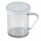 Cambro Camwear Dredge/Shaker 10 oz with Parsley Lid White - 96SKRP135