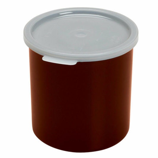 Cambro Camwear® Crock with Lid 1.2 Qt Reddish Brown - CP12-195