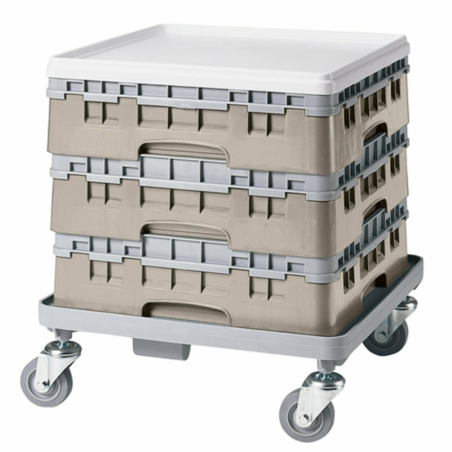 Cambro Camrack Dolly 20-7/8" × 20-7/8" Gray - CDR2020151