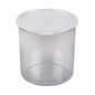 Cambro Camwear® Crock with Lid 2.7 Quart Clear - CCP27-152