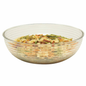 Cambro Camwear 碗，棱纹，圆形，透明，15 英寸 - RSB15CW135