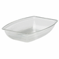 Cambro Bowl, Ribbed, Rectangular, Clear, 14" X 19" -  RSB1419CW135