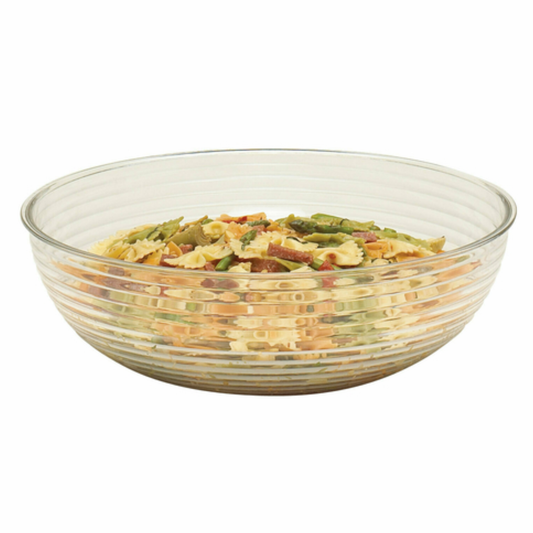 Cambro Camwear® Ribbed Round Bowl 8" Clear - RSB8CW135