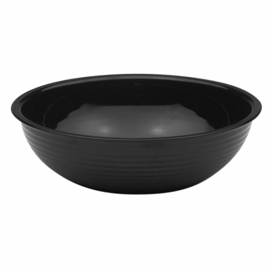 Cambro Camwear® Ribbed Round Bowl 8" Black - RSB8CW110