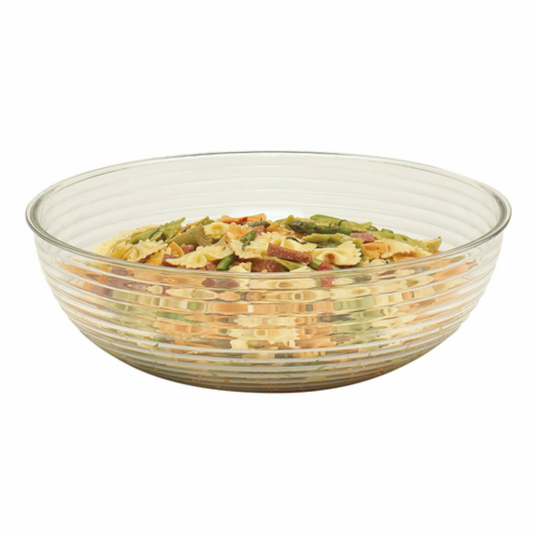 Cambro Camwear® Ribbed Round Bowl 18" Clear - RSB18CW135