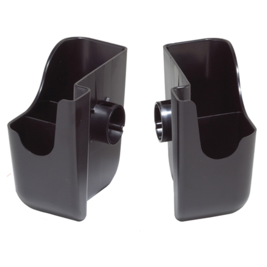 San Jamar Straw & Stir Stick Caddy Black - BD100S