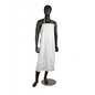 San Jamar Vinyl Dishwashing Apron White 20 Mil - 614DVA-WH20