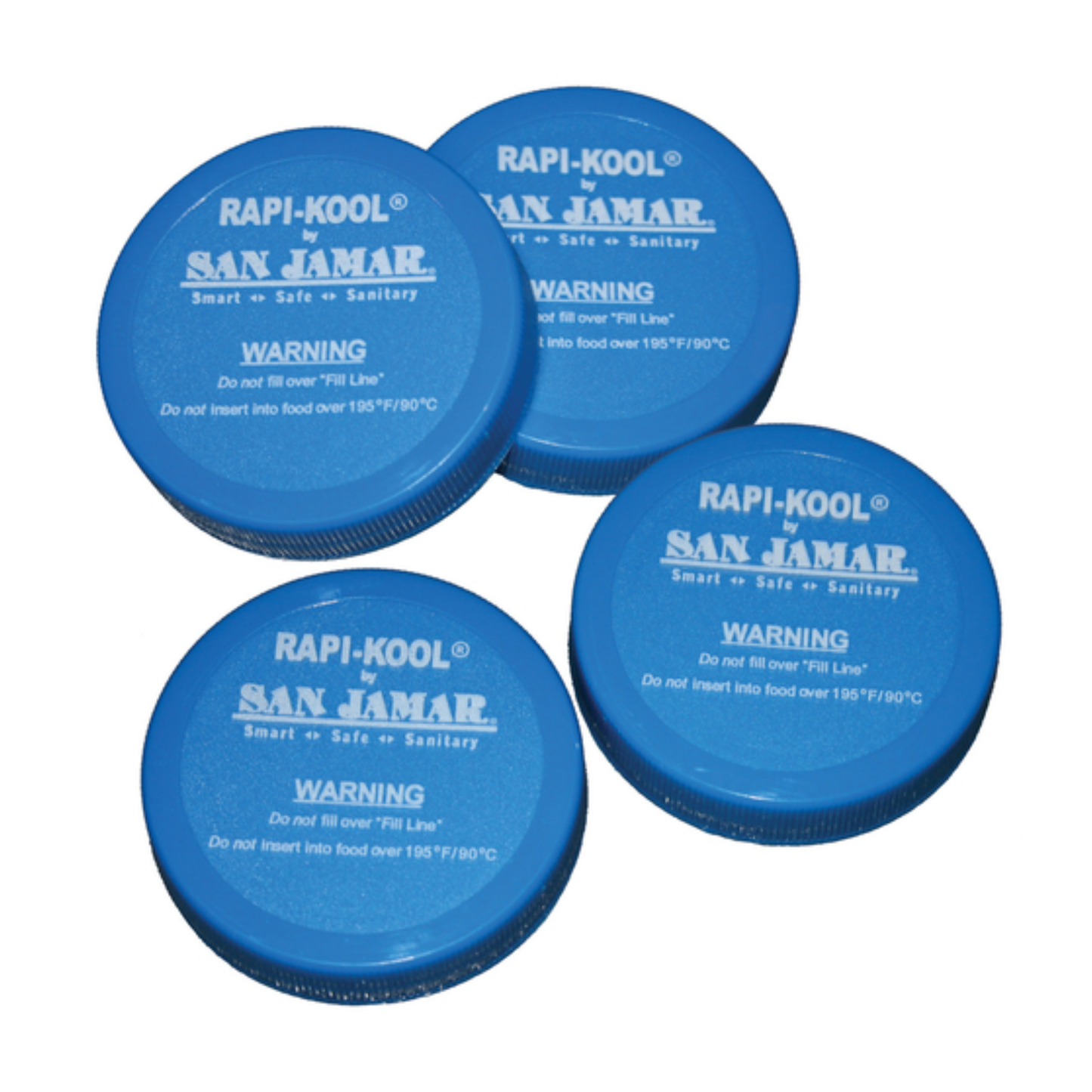 San Jamar Rapi-Kool Replacement Cap Pack of 4 - RCUCAPPAK