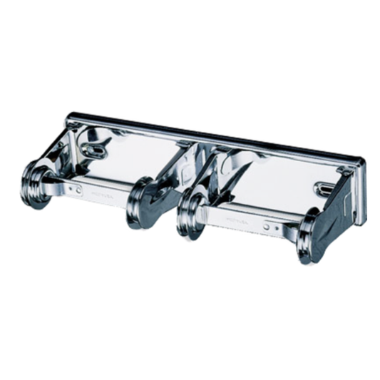 San Jamar Double Toilet Tissue Dispenser Chrome - R260XC