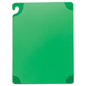 Tabla de cortar San Jamar Saf-T-Grip, 38 x 50 x 1,27 cm, verde, CBG152012GN