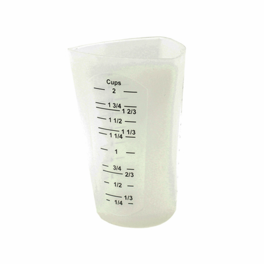 TableCraft Flexible Silicone Measuring Cup 2 Cup - HSMC32