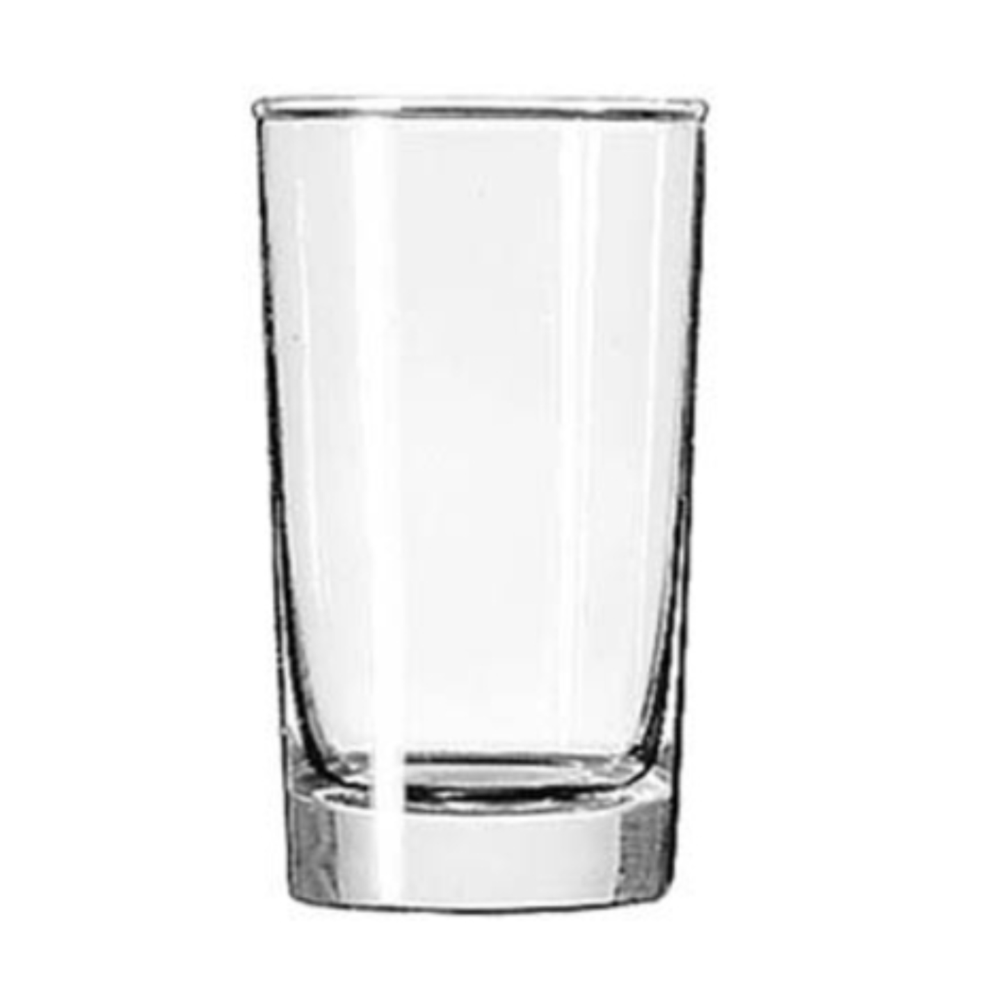 Vaso alto Libbey de base pesada de 7 oz. 123 - CS4D