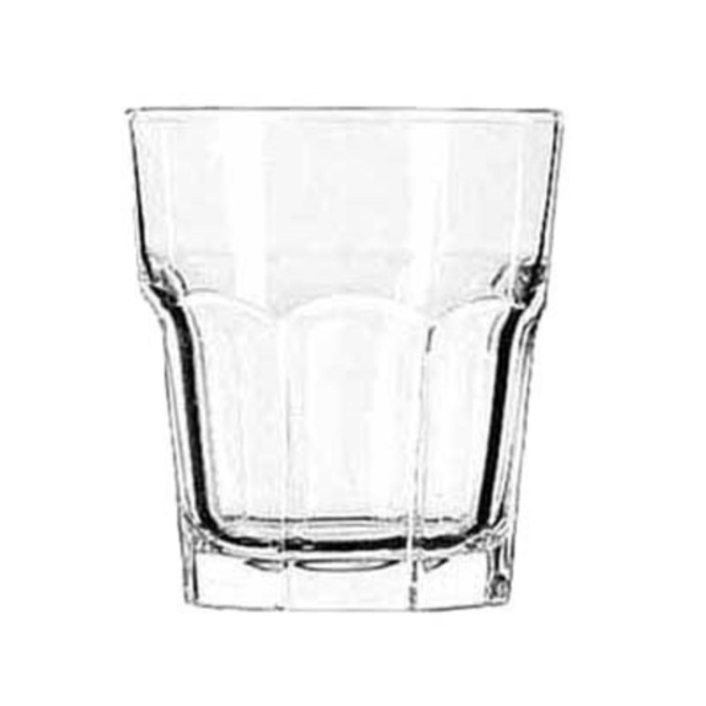 Libbey - 15243 Vaso doble Rocks "Patrón Gibraltar" 12 oz - CS3D