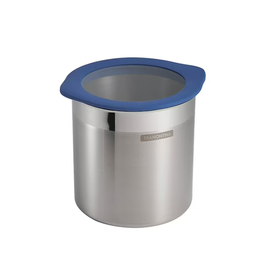 Tramontina Gourmet Stainless Steel Canister with Glass Lid 5.75 Quart - 80204/016