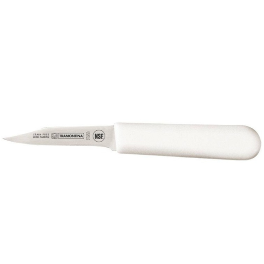 Tramontina Professional Clip Point Paring Knife NSF White Poly 80010-137